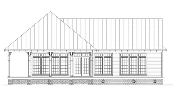 Right Elevation for House Plan #487341