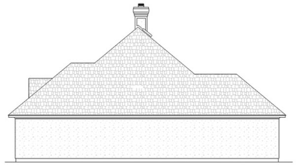 Right Elevation for House Plan #482271