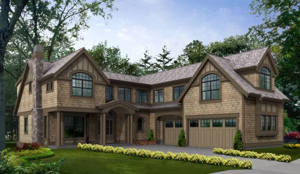Full Rendering for House Plan #339193