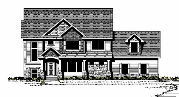 ExteriorPhoto for House Plan #287053