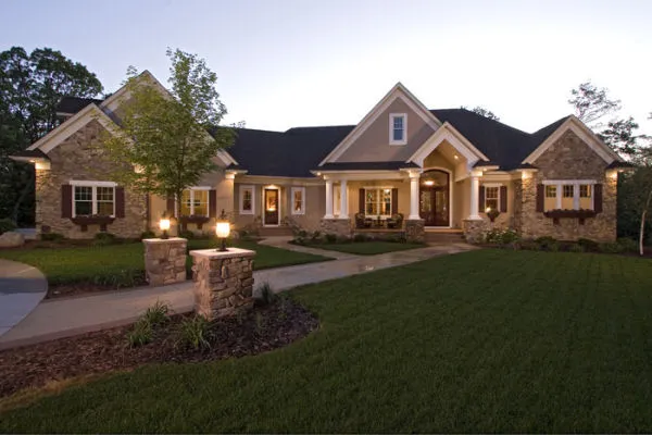 Full Rendering for House Plan #280057