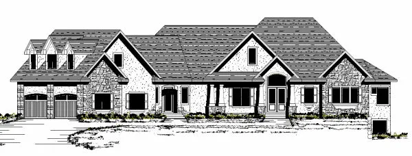 ExteriorPhoto for House Plan #280057