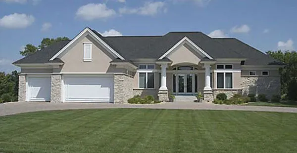 Full Rendering for House Plan #280004