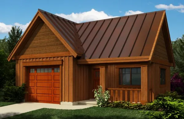 Full Rendering for House Plan #260850