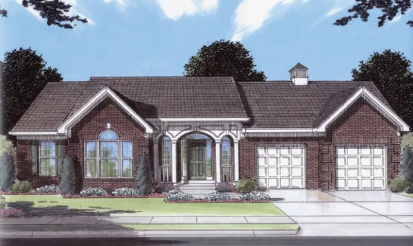 Full Rendering for House Plan #539830
