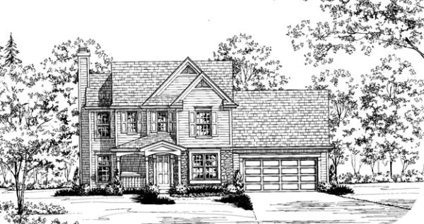 ExteriorPhoto for House Plan #536410