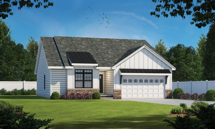 Full Rendering for House Plan #155061