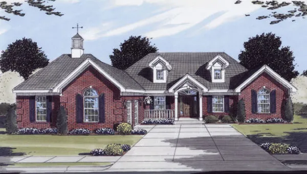 Full Rendering for House Plan #539540