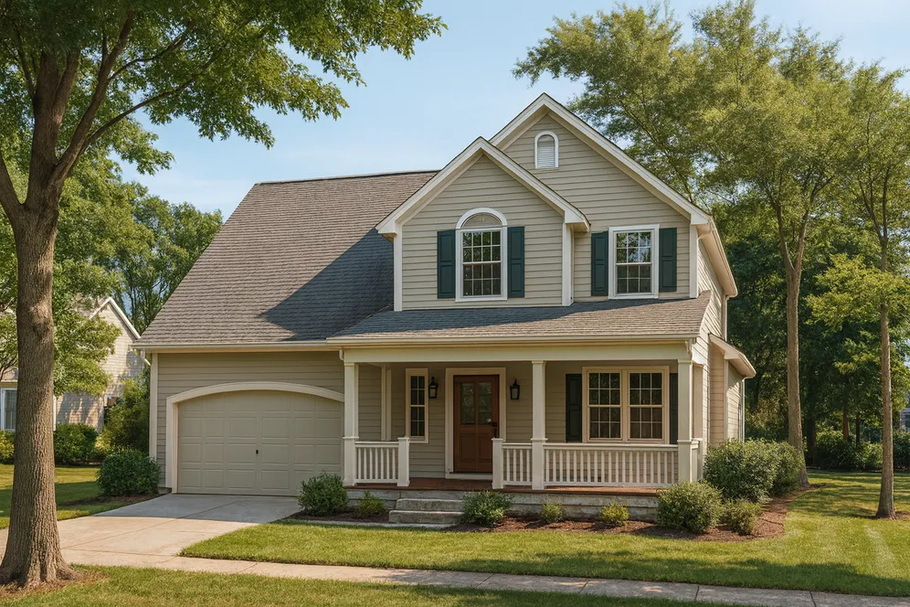 Full Rendering for House Plan #156076