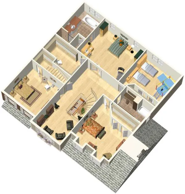 InteriorPhoto for House Plan #172100