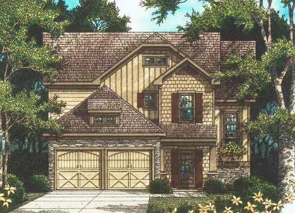 ExteriorPhoto for House Plan #123091