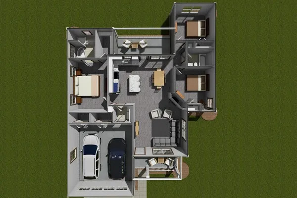 ExteriorPhoto for House Plan #249331