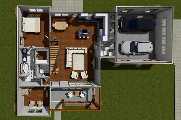 ExteriorPhoto for House Plan #245971