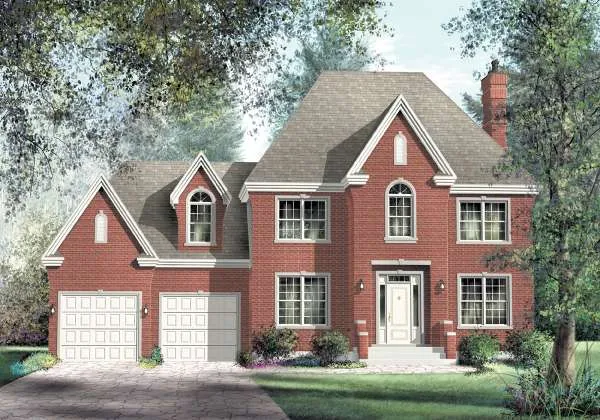 Full Rendering for House Plan #171070