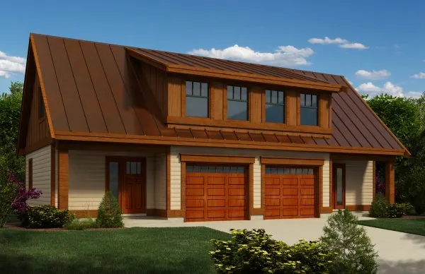 Full Rendering for House Plan #266501