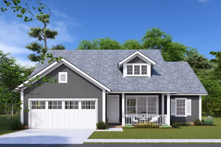 Full Rendering for House Plan #241751