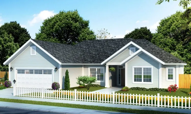 Full Rendering for House Plan #246234