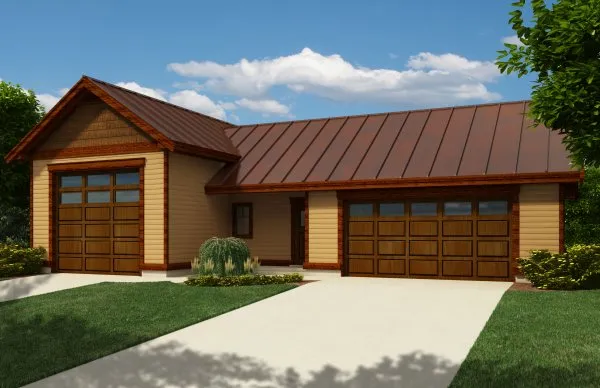 Full Rendering for House Plan #264451