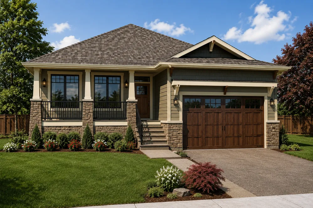 Full Rendering for House Plan #205300