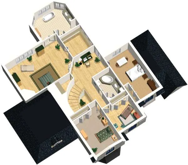 InteriorPhoto for House Plan #173370