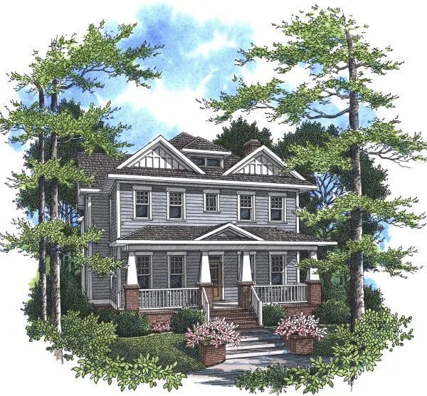ExteriorPhoto for House Plan #129497