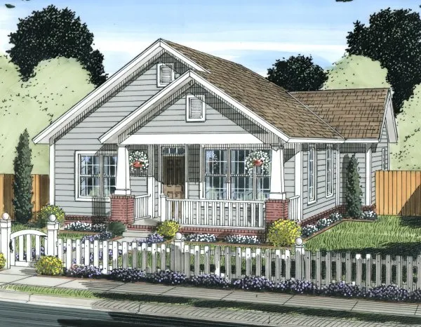 Full Rendering for House Plan #245334