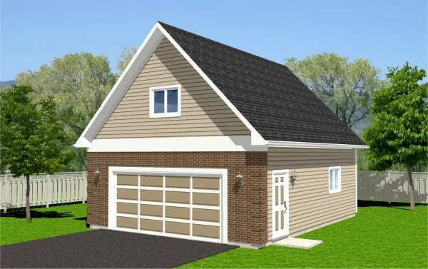 Full Rendering for House Plan #205314