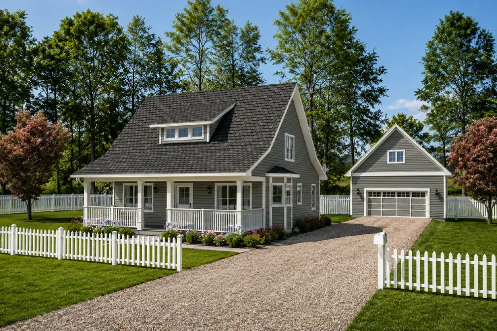 Full Rendering for House Plan #201779