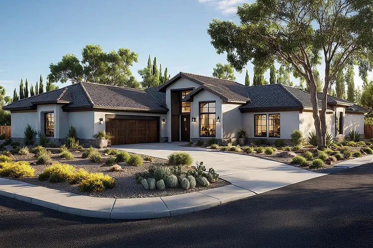 Full Rendering for House Plan #347933