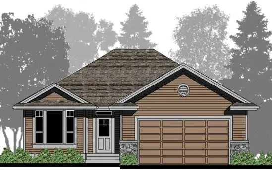 Full Rendering for House Plan #506891