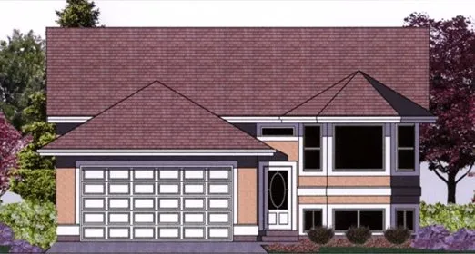 Full Rendering for House Plan #508115
