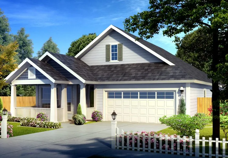 Full Rendering for House Plan #248334