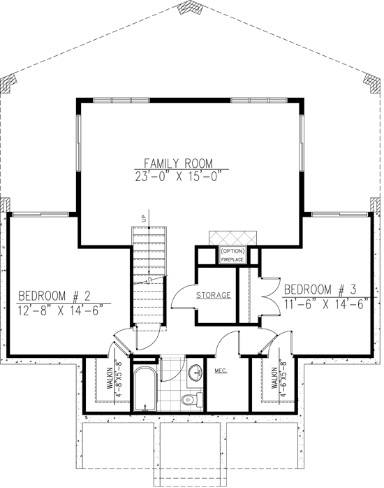 Basement Plan for House Plan #429260
