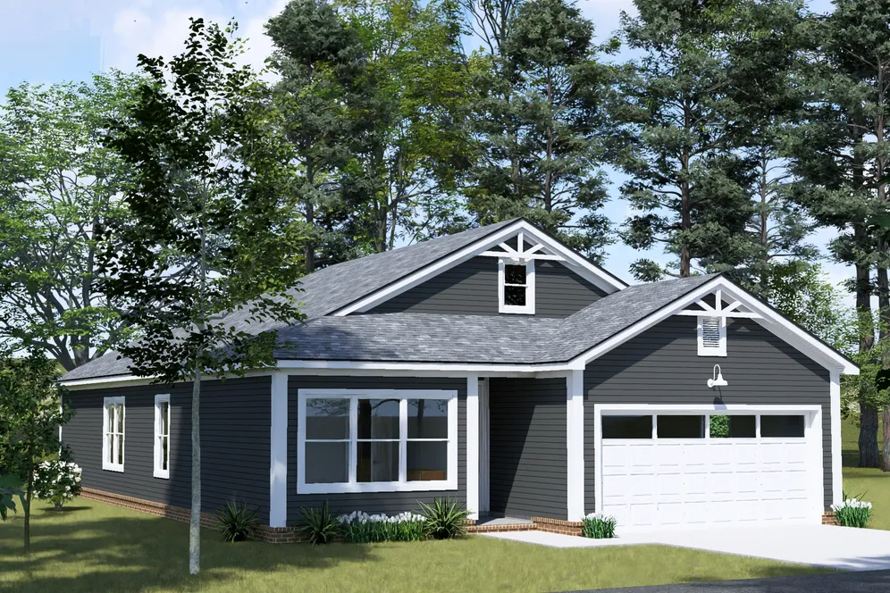 Full Rendering for House Plan #245531