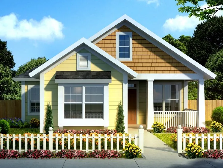Full Rendering for House Plan #243434