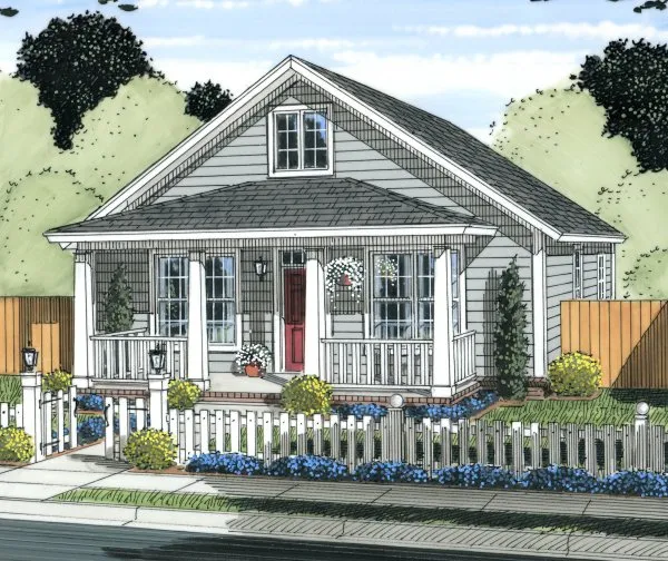 ExteriorPhoto for House Plan #245434