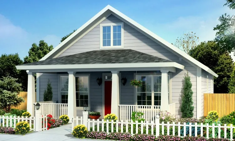 Full Rendering for House Plan #245434