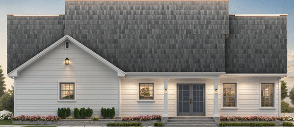 Rear Elevation for House Plan #216361