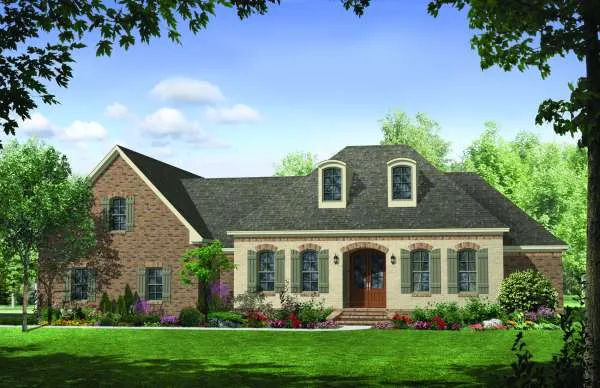 Full Rendering for House Plan #211582
