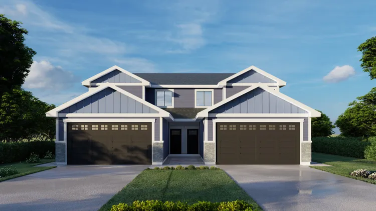 Full Rendering for House Plan #806391