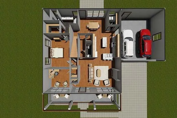 InteriorPhoto for House Plan #248430