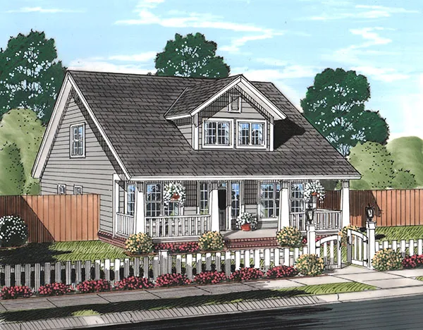 Full Rendering for House Plan #249430