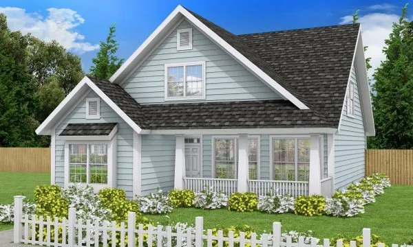 Full Rendering for House Plan #248530