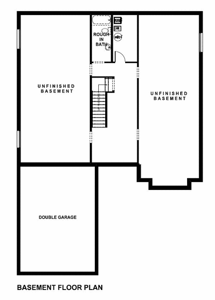 Basement Plan for House Plan #195296