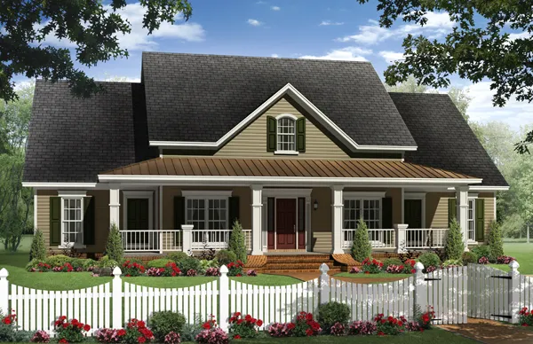 Full Rendering for House Plan #216342