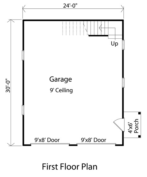 Main Floor Plan for House Plan #418122