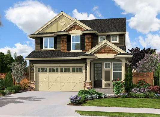 Full Rendering for House Plan #330191
