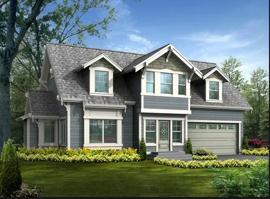 Full Rendering for House Plan #338071