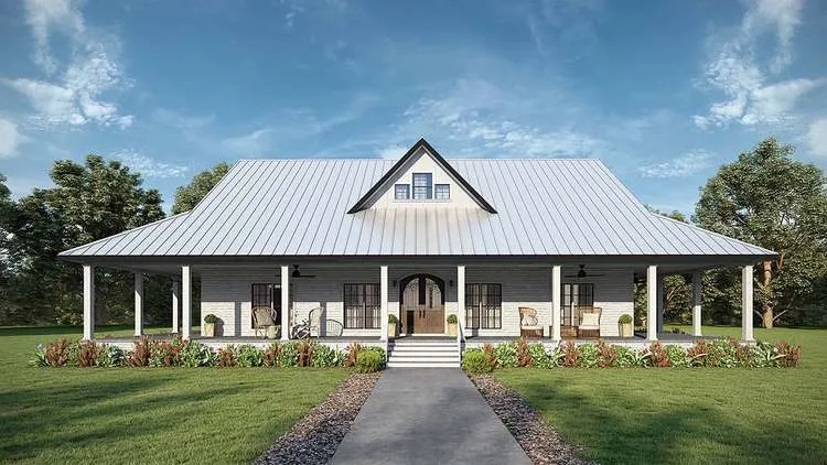 Full Rendering for House Plan #439802