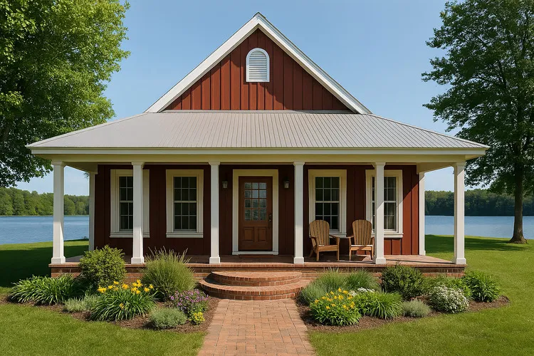 Full Rendering for House Plan #432921